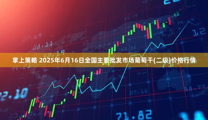 掌上策略 2025年6月16日全国主要批发市场葡萄干(二级)价格行情