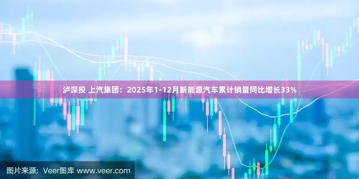 泸深投 上汽集团：2025年1-12月新能源汽车累计销量同比增长33%